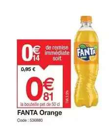 Promocash Fanta - orange offre