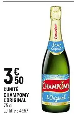 Spar L'unité champomy l'original offre