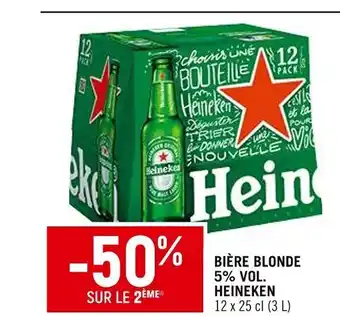 Spar Bière blonde 5% vol. heineken offre