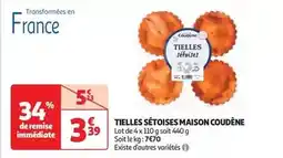 Auchan Coudene - tielles sétoises offre