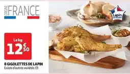 Auchan 8 gigolettes de lapin offre