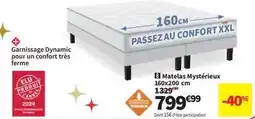 Conforama Matelas mystérieux offre