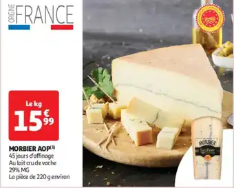 Auchan Supermarché MORBIER AOP offre