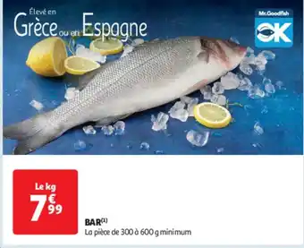 Auchan Supermarché Bar offre
