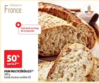 Auchan Supermarché Pain multicéréales offre