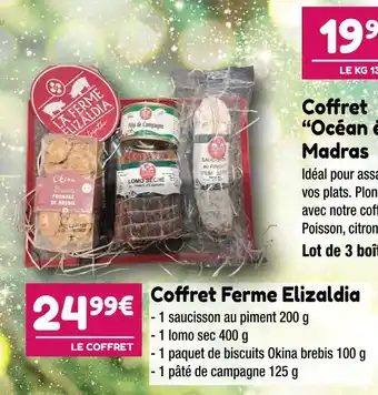 Point Vert Ferme Elizaldia Coffret offre