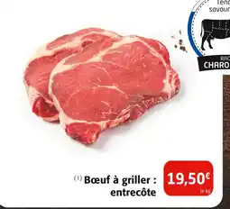 Colruyt Bœuf à griller : entrecôte offre