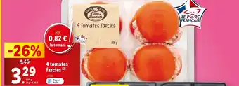 Lidl L'ÉTAL DU BOUCHER 4 Tomates farcies offre