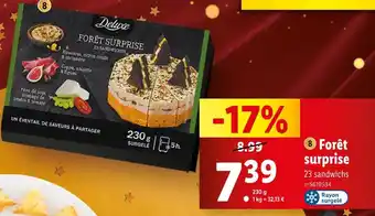 Lidl DELUXE Forêt surprise offre