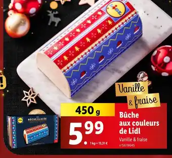 Lidl Lidl Bûche aux couleurs de Lidl offre