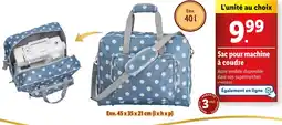 Lidl Sac pour machine à coudre offre