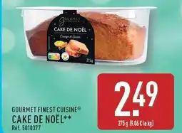 ALDI GOURMET FINEST CUISINE Cake de noël offre