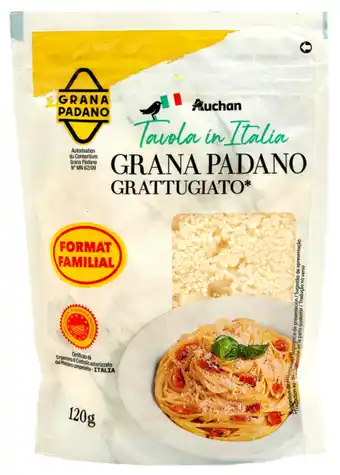 Auchan Grana Padano Râpé Aop Auchan Tavola In Italia offre