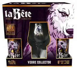 Auchan Coffret Bière La Bête offre