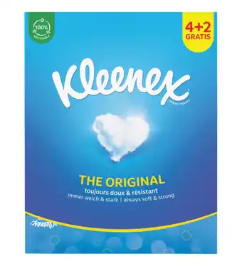 Auchan Boîte Mouchoirs The Original Kleenex offre