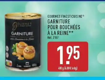 ALDI GOURMET FINEST CUISINE Garniture pour bouchées à la reine** offre