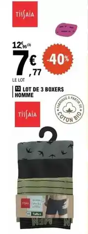 Super U Tarte 6 parts offre