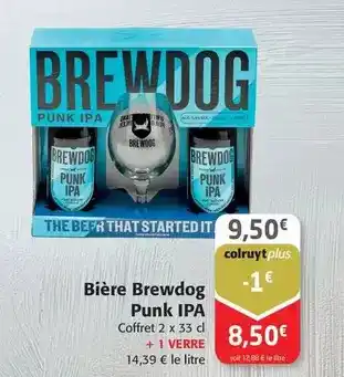 Colruyt Brewdog - bière punk ipa offre