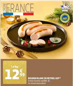 Auchan Boudin blanc de rethel igp offre