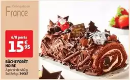 Auchan Bûche forêt noire offre