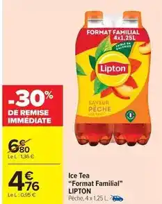 Auchan Supermarché Auchan - queues de crevettes cocktail cuites surgelées offre