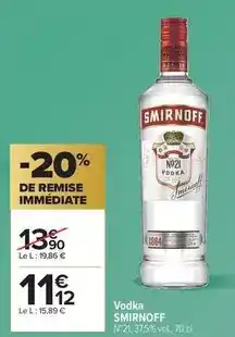 Auchan Supermarché Absolut - vodka offre