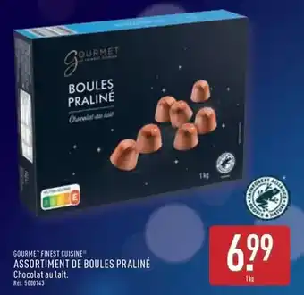 ALDI Assortiment de boules praliné offre