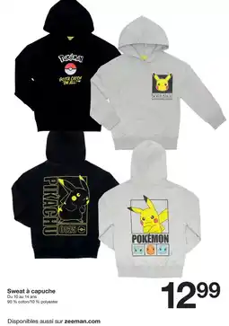 Zeeman Catch - sweat à capuche offre