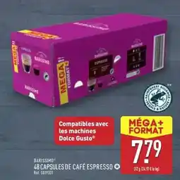 ALDI Mega - 48 capsules de café espresso offre