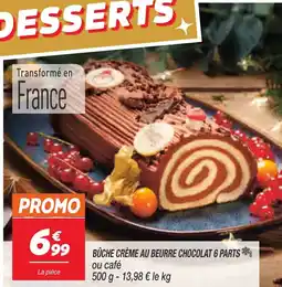 Netto Bûche crème au beurre chocolat 6 parts offre