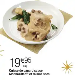 Migros Cuisse de canard sauce Monbazillac(1) et raisins secs offre