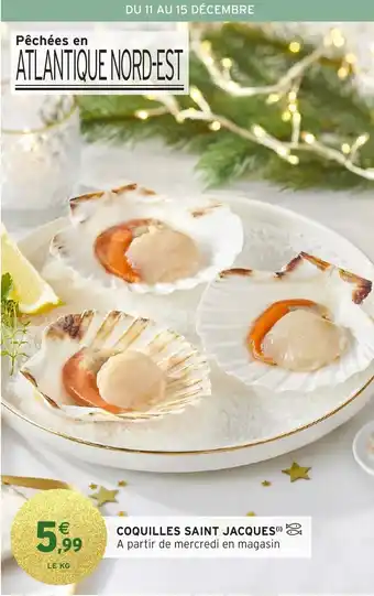 Intermarché Hyper Coquilles saint jacques offre