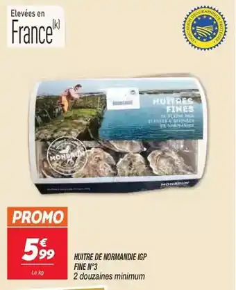 Netto Promo - huitre de normandie igp fine offre