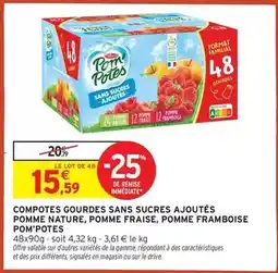 Intermarché Express Poinsettia pot 15 cm dans un sac offre