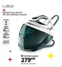 Conforama Calor - centrale vapeur offre