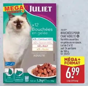 ALDI Mega - bouchées pour chat adulte offre