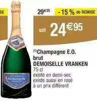 Cora Brut - champagne e.o offre