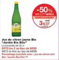 Hyper U Tropico - boisson aux fruits offre