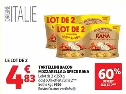 Auchan Tourbillons de saint jacques à la truffe noire offre
