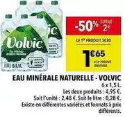 Supeco Volvic - eau minérale naturelle offre