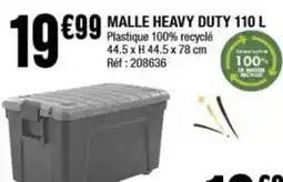 La Foir'Fouille Malle heavy duty 110 l offre