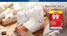 Lidl SILVERCREST Machine à coudre offre