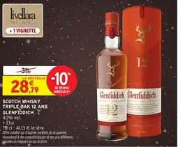 Intermarché GLENFIDDICH Scotch whisky. offre