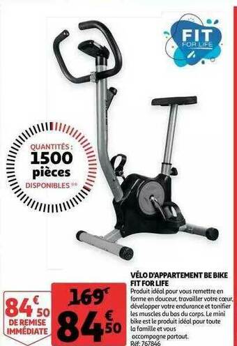 Auchan Vélo D'appartement Be Bike Fit For Life offre