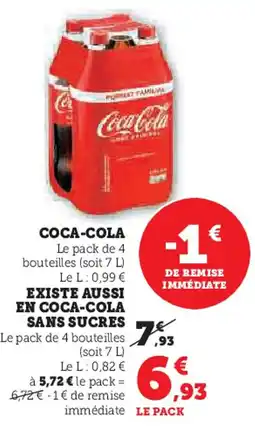 U Express COCA-COLA offre