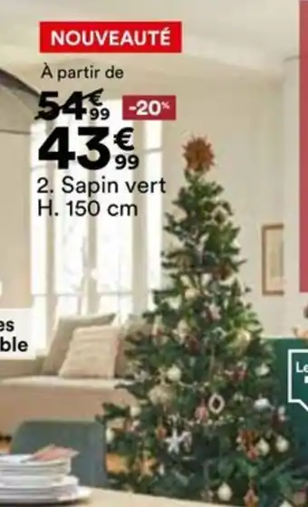 BUT Sapin vert offre