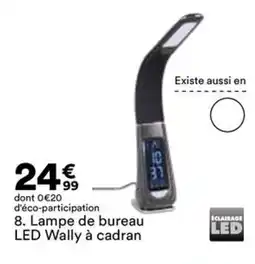 BUT Lampe de bureau LED Wally à cadran offre