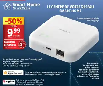 Lidl SILVERCREST Passerelle domotique offre