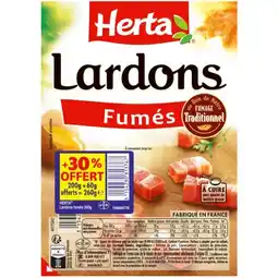 Carrefour HERTA Lardons offre