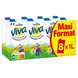 Carrefour CANDIA Lait U.H.T. Viva Maxi Format offre